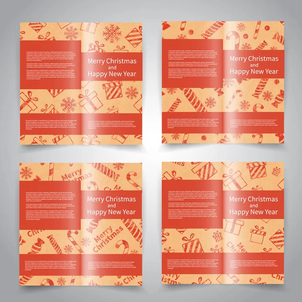 Noel broşür tasarımı