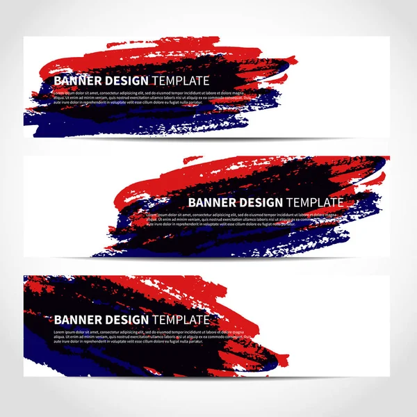 Urban stil vektor banners — Stock vektor