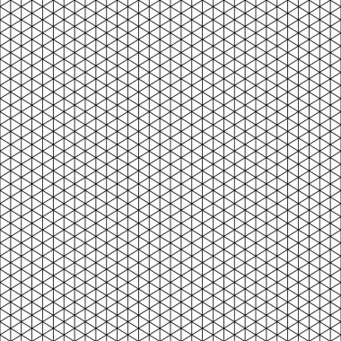 Tasarım için vektör Izometrik ızgara. Tekstil, kumaş, duvar kağıdı, kapak, sarma, kart, afiş, broşür, afiş, poster, baskı tasarımınız için dikişsiz geometrik desen