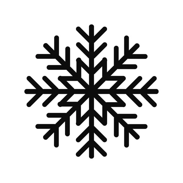 Vector Copo Nieve Icono Diseño Navidad Para Tarjetas Banners Volantes — Archivo Imágenes Vectoriales