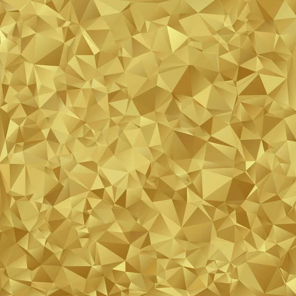 ゴールド光沢のある三角形の背景デザイン グラデーションで折り紙スタイルの幾何学的背景 あなたの背景 カバー ポスター バナー チラシ パーティー招待状カード パンフレットなどのためのデザイン — ストックベクタ