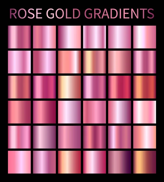 Rose Gold degradeler toplama tasarımı için