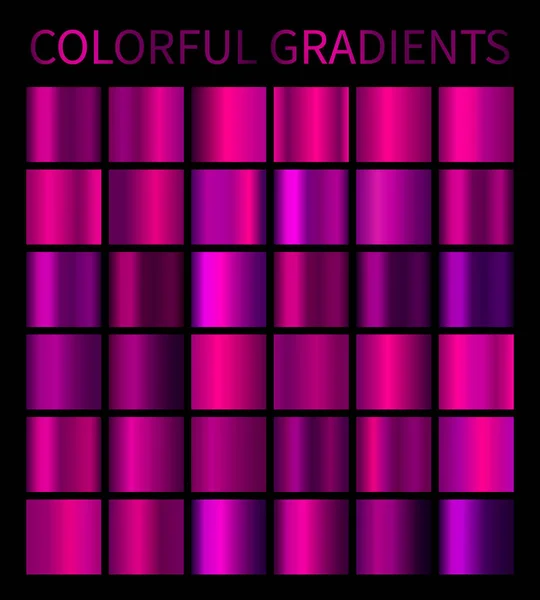 다채로운 그라데이션 디자인에 합니다 프레임 전단지 포스터 보라색 분홍색 라일락 — 스톡 벡터