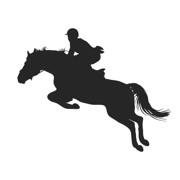 Εικονογράφηση διάνυσμα horsewoman — Διανυσματικό Αρχείο
