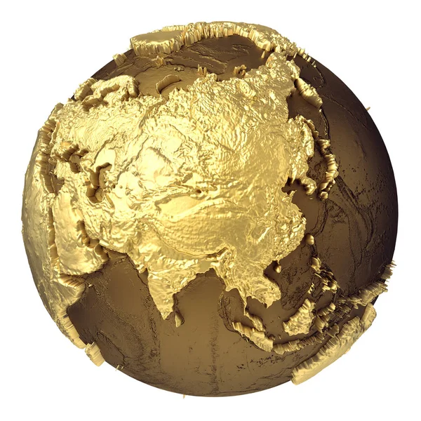 Золотий глобус Азії — стокове фото