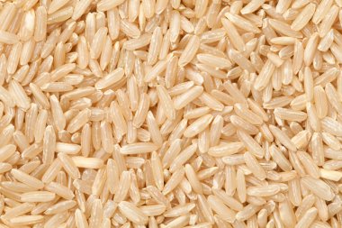 uzun taneli kahverengi pirinç arka plan