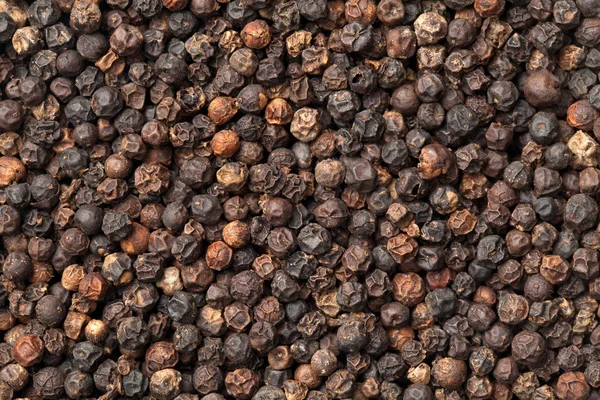 Black Peppercorn Background — Stock Photo, Image