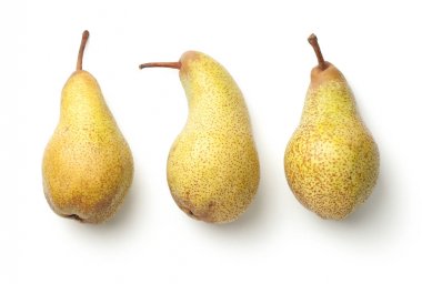 Pears Isolated on White Background clipart