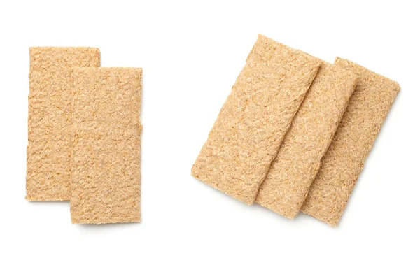Хлібці Грем ізольовані на білому тлі — стокове фото