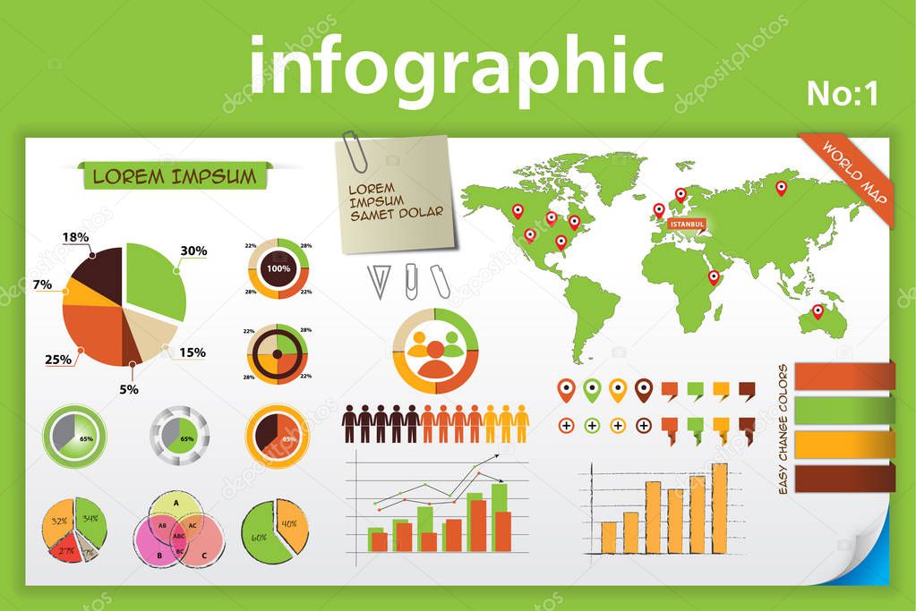 Infographic vector series and more...