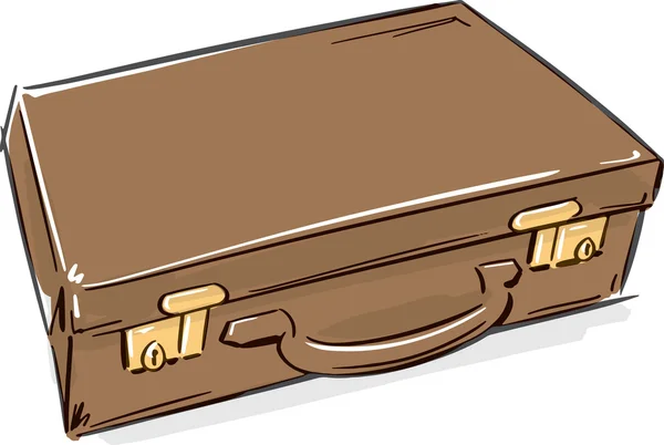 Luggage Fashion Style Illustration — Stock Vector