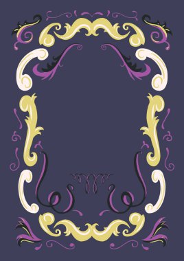 Dekoratif masal çerçeve