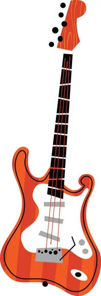 Gitara elektryczna instrument muzyczny — Wektor stockowy