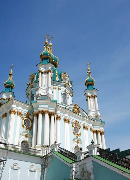 St Andrew's Kilisesi. Kiev. Ukrayna. — Stok fotoğraf