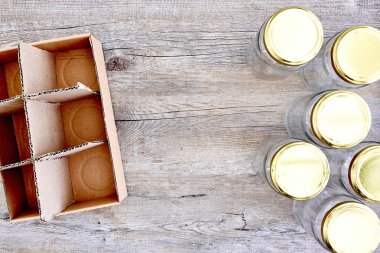 kavanozların depolama