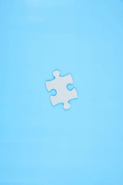 Cardboard Jigsaw Pieces — Stock Photo, Image