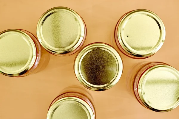 Glass Storage Jars — Stock Photo, Image