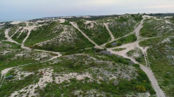 Pobřežní Drone záběry — Stock video