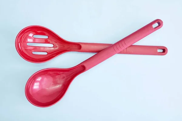 Studio Photo Serving Spoons — Stock Photo, Image