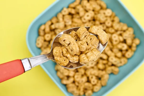 Una Foto Studio Cereali Colazione — Foto Stock