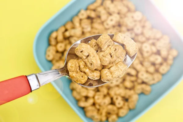 Una Foto Studio Cereali Colazione — Foto Stock