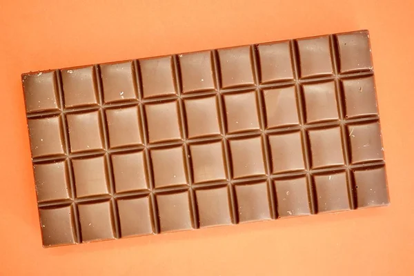 Blok chocolade — Stockfoto