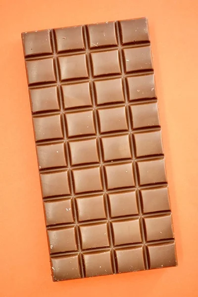 Блок шоколада — стоковое фото