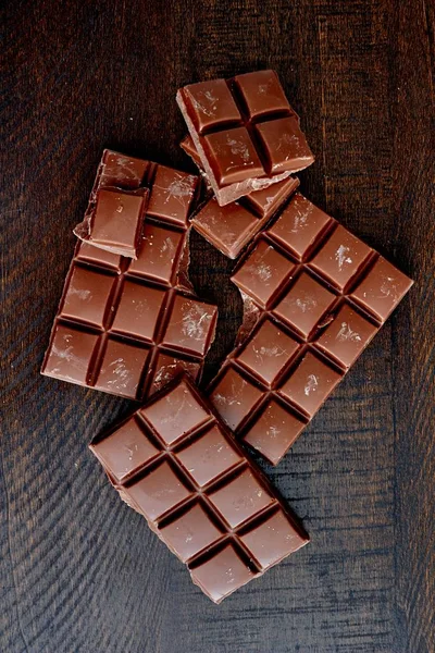 Block Of Chocolate — Stock Photo, Image