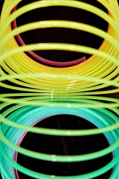 Brinquedo Slinky — Fotografia de Stock