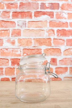 Kavanozların depolama stüdyo fotoğrafı