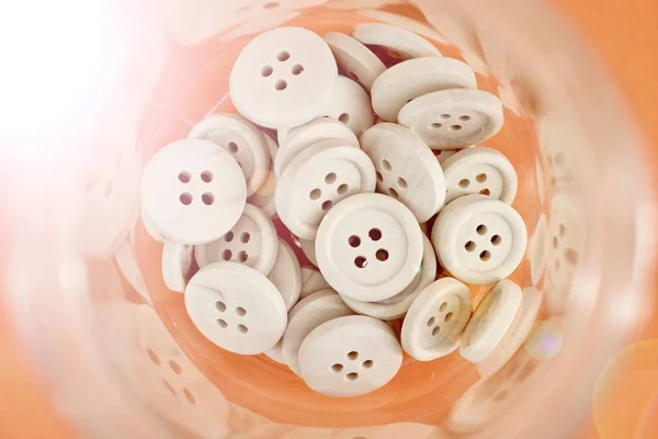 Wooden Buttons — Stock Photo, Image