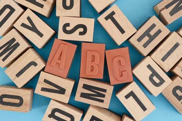 Studio Photo Alphabet Letters — Stock Photo, Image