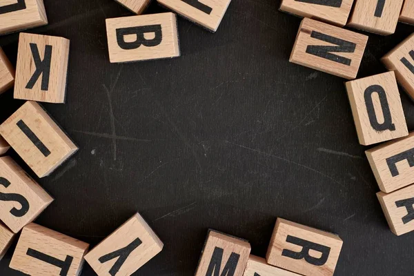 Studio Photo Alphabet Letters — Stock Photo, Image