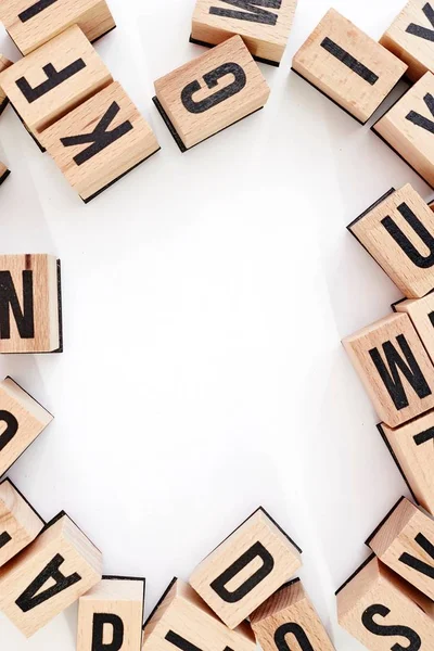 Studio Photo Alphabet Letters — Stock Photo, Image