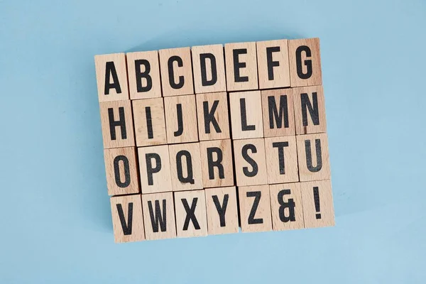 Ein Studiofoto Alphabet Buchstaben — Stockfoto