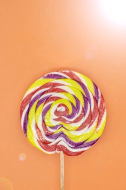 Bir lolipop stüdyo fotoğrafı