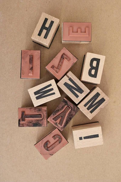 Studio Photo Alphabet Lettres — Photo