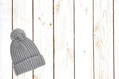 Bir yün bere stüdyo fotoğrafı