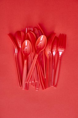 plastik çatal bıçak takımı