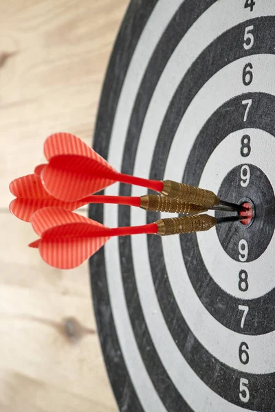 Een Studiofoto Van Een Dartbord — Stockfoto