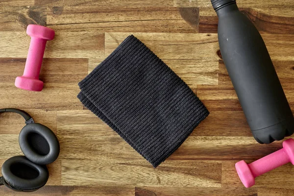 A studio photo of a sweat towel