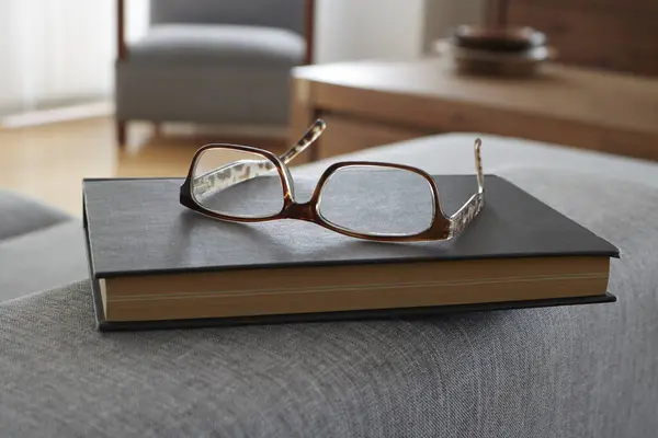 Studiová Fotka Brýlí Čtení — Stock fotografie