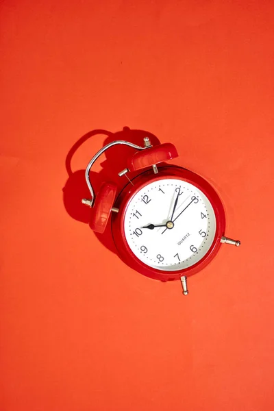 Una Foto Estudio Reloj Despertador — Foto de Stock