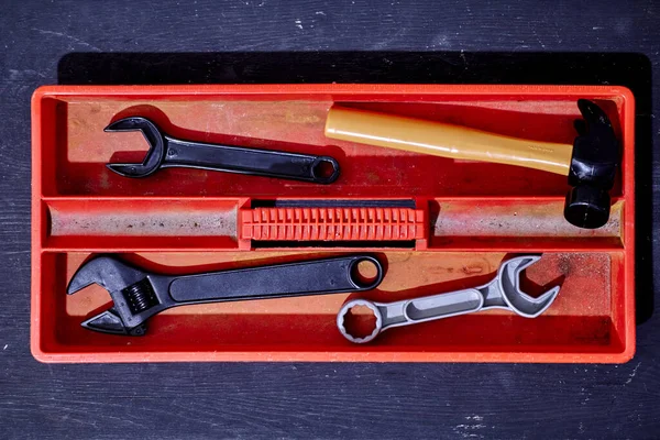 Studio Photo Industrial Tool Box — Stock Photo, Image