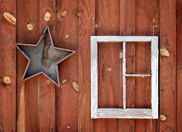 Decoration on a wooden building — Stock Photo, Image