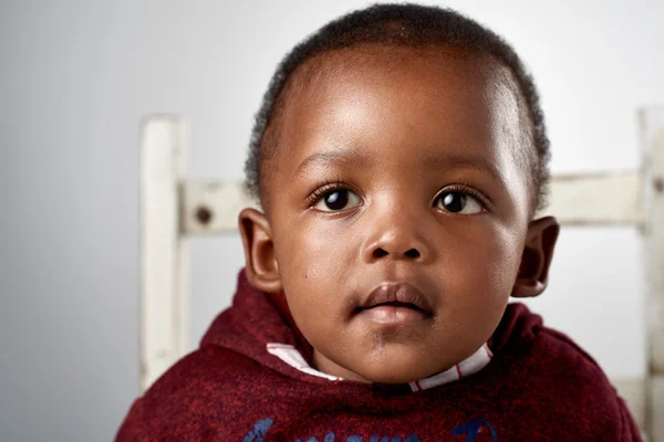 Real African baby boy — Stock Photo, Image
