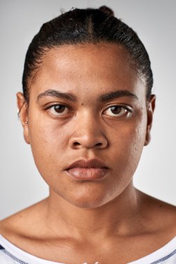 herhangi bir ifade ile Afrikalı kadın