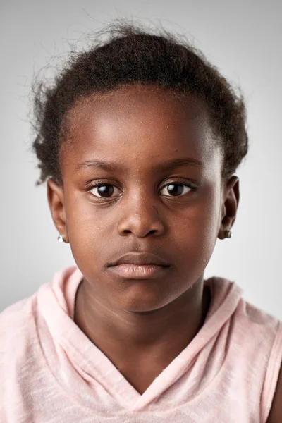 Африканський Чорна дівчина — стокове фото