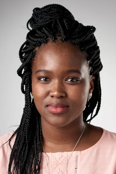 Afrikalı kadın yüzü