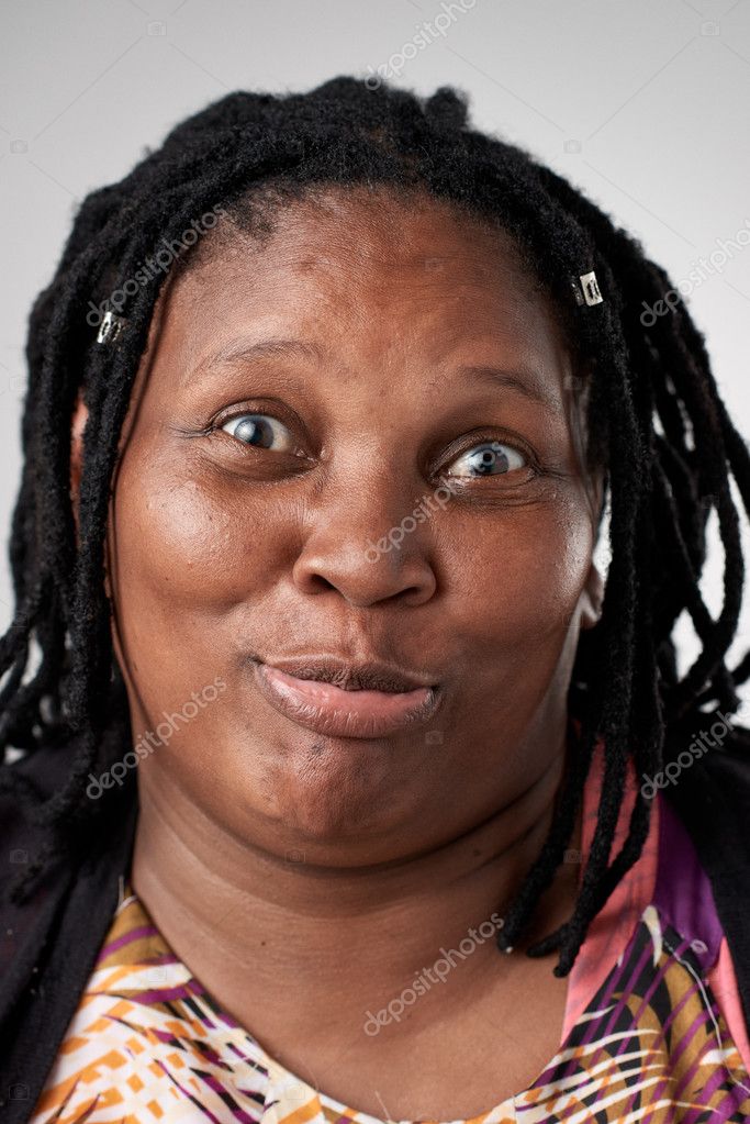 funny black girl faces